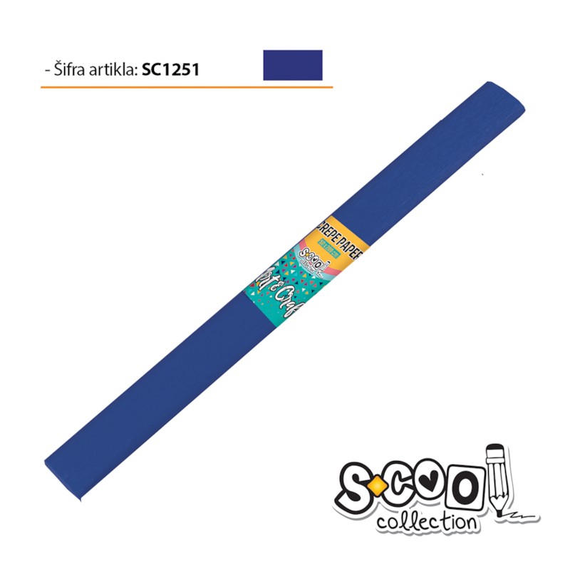 Osh Leter Krep Vjollce E Mbyllet 50X200Cm 1/10 Sc1251