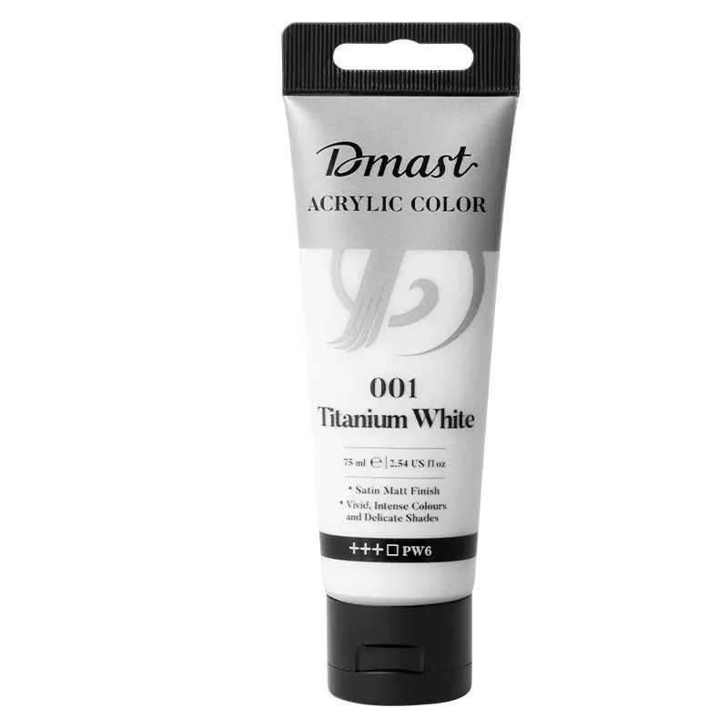Deli Ngjyre Akril Dmast 75Ml Titanium White 1/12 C330-Tw