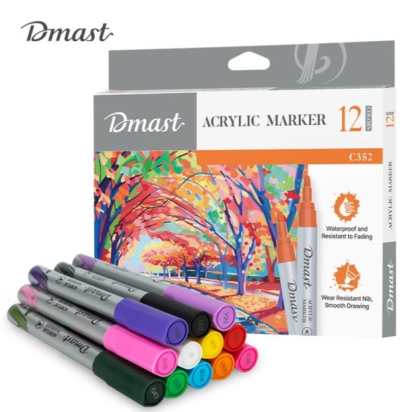 Deli Markera Akrilik 1/12 C352