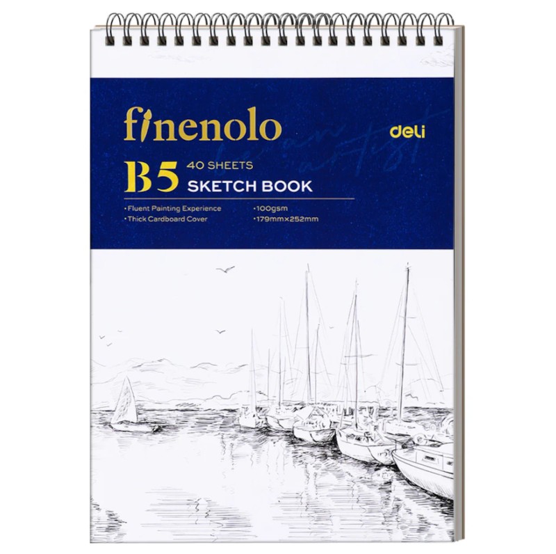 Deli Sketchbook B5 Finenolo N025