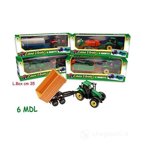 Teo Loder Ferme Traktor Me Rimorkio 6 Rrota 26034856