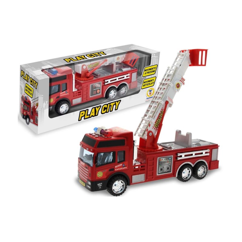 Teo Loder Play City Kamion Zjarrfikes Me Friksion 05054374