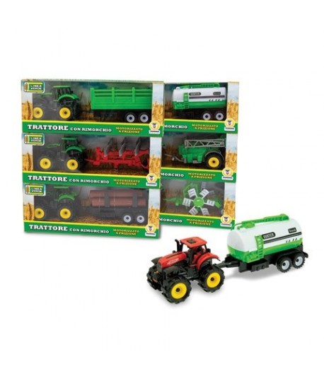 Teo Loder Loder Ferme Traktor Me Rimorkio 18074427