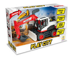 Teo Loder Play City Eskavator Me Drita Dhe Tinguj 29084447