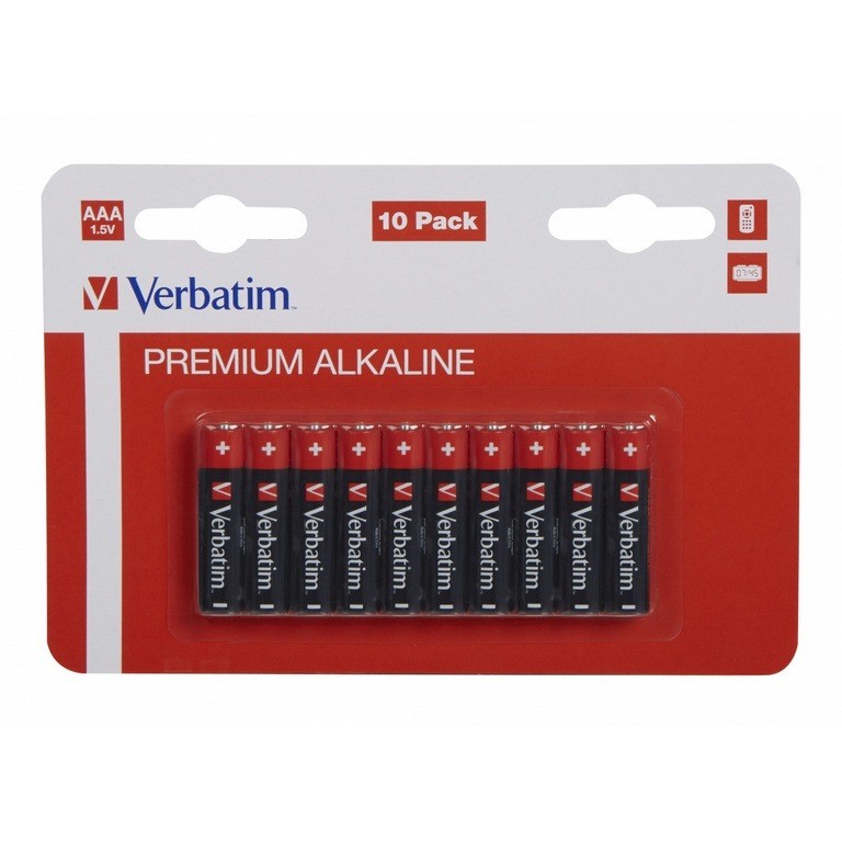 Bateri Verbatim Alkaline Aaa1.5 10/1
