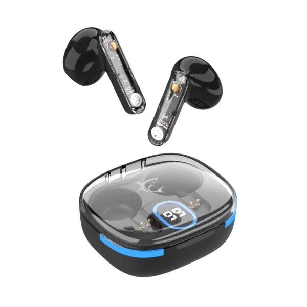 Kufje White Shark Earbuds Geb-Tws37 Hyperbeat Black