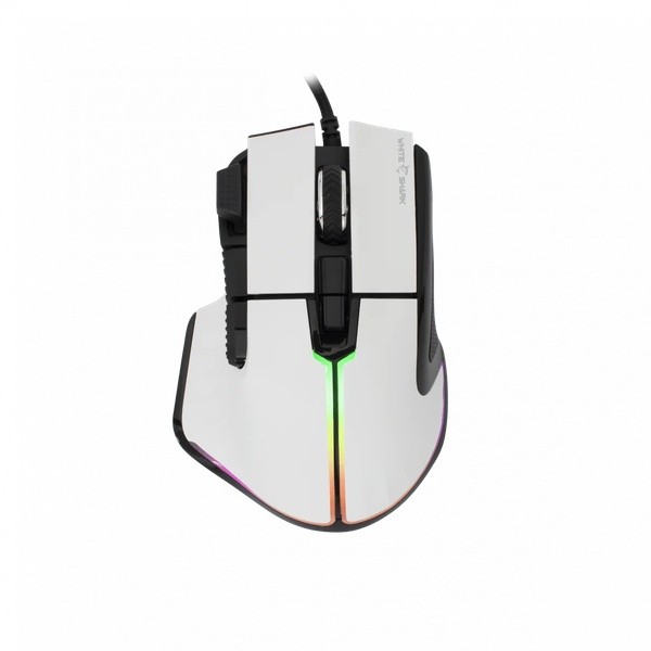 Maus Gaming White Shark Marrok Gm-9006 White