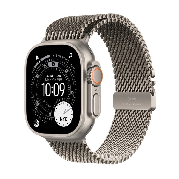 Apple Watch Ultra 3 Cellular 49Mm Natural Titanium Case With Natural Titanium Mi