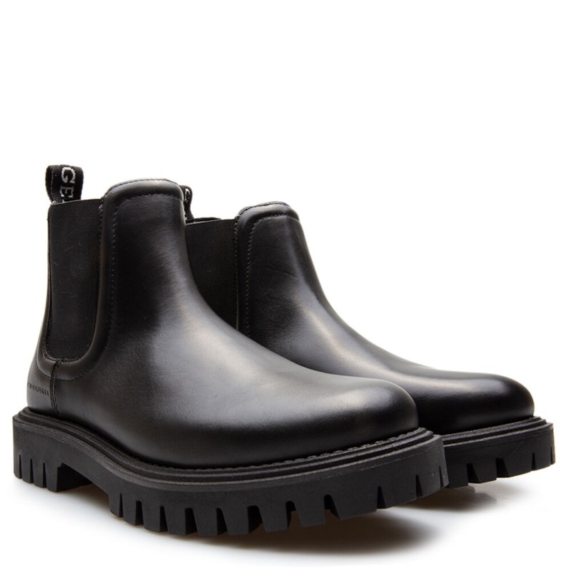 Casual Hilfiger Chunky Lth Chels