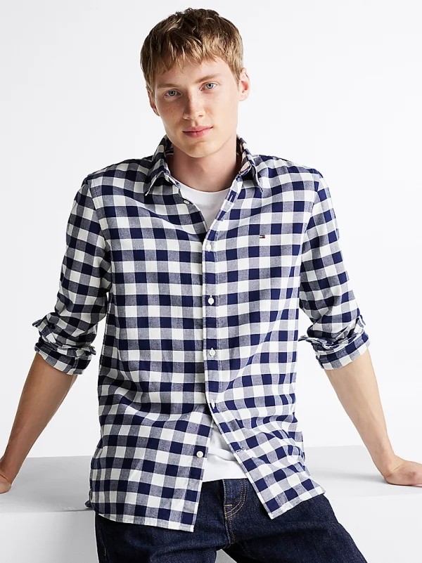 Brushed Gingham Sf Shirt