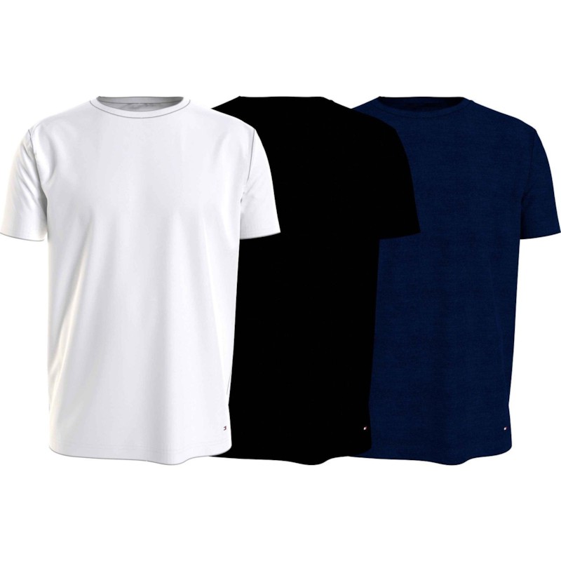 Stretch Cn Tee Ss 3Pack Premium Es