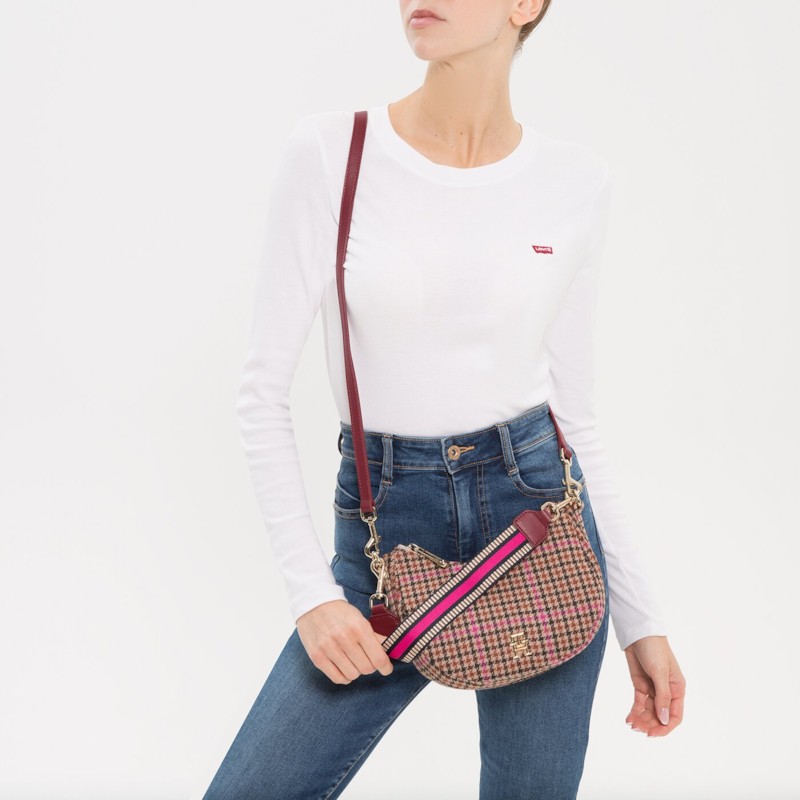 Tommy Life Shoulder Bag Check thumbnail 2