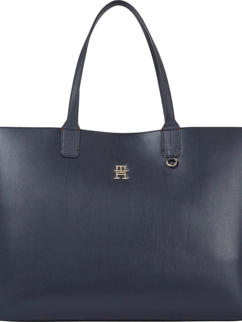 Iconic Tommy Tote Solid Stripe