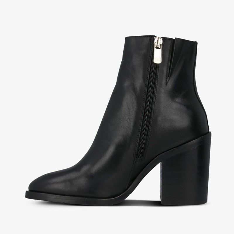 Shaded Leather High Heel Boot thumbnail 3