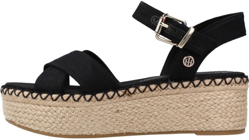 Shiny Touches Flatform Wedge