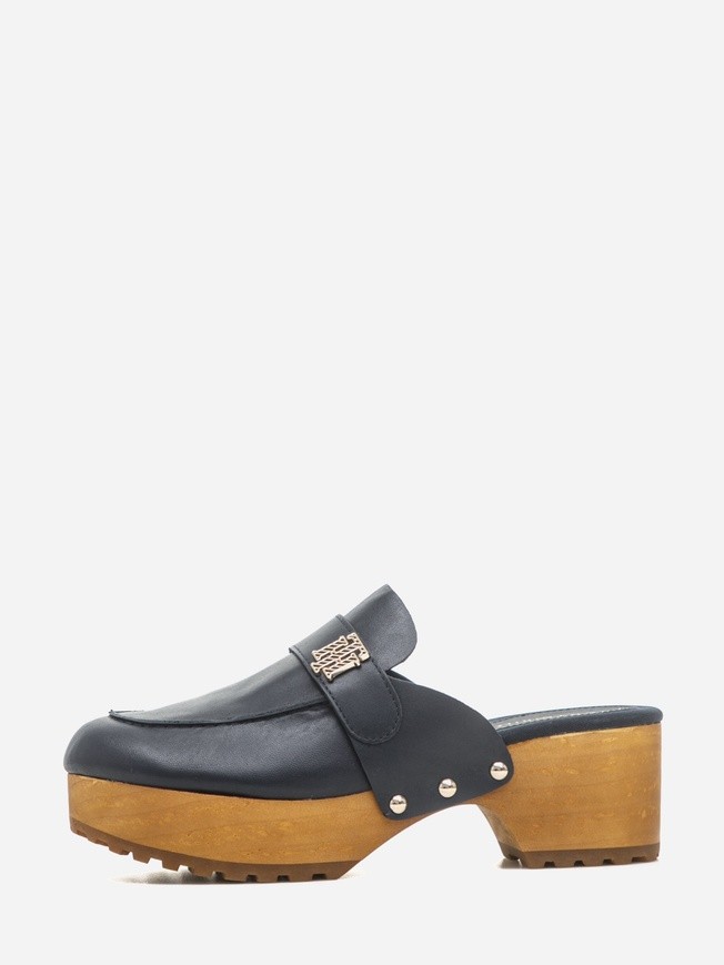 Th Hardware Mid Heel Clog