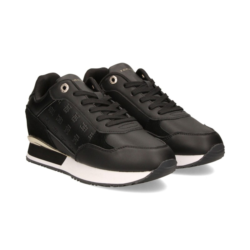 Metallic Monogram Emboss Sneaker
