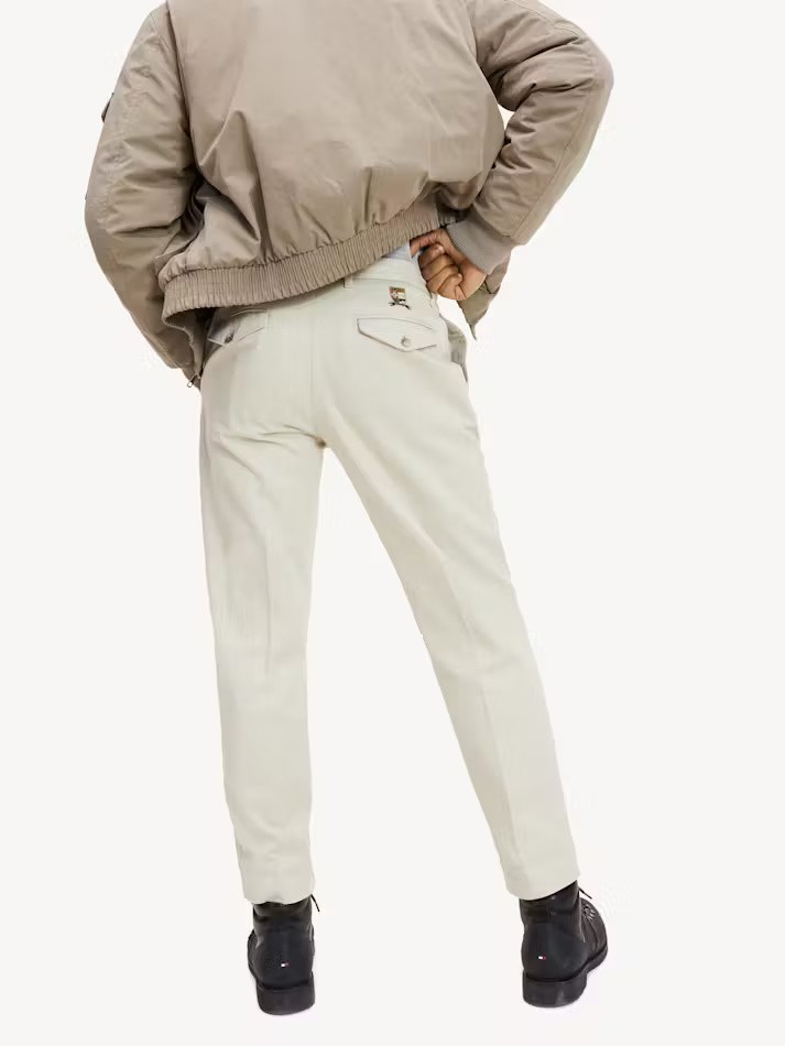 Icon Tapered Pleat Chino Cotton thumbnail 2