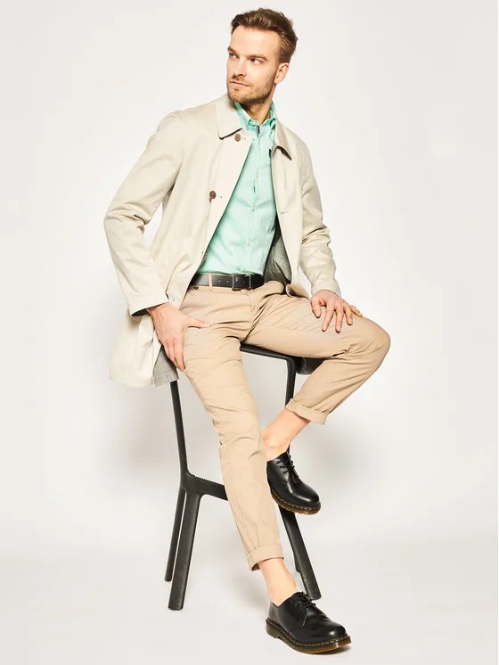 Slim Flex Essential Dobby Shirt thumbnail 2