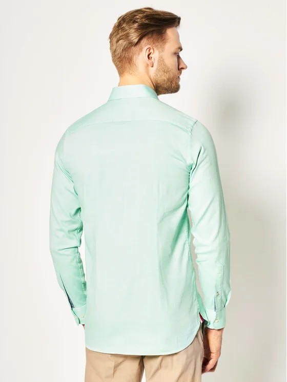 Slim Flex Essential Dobby Shirt thumbnail 3