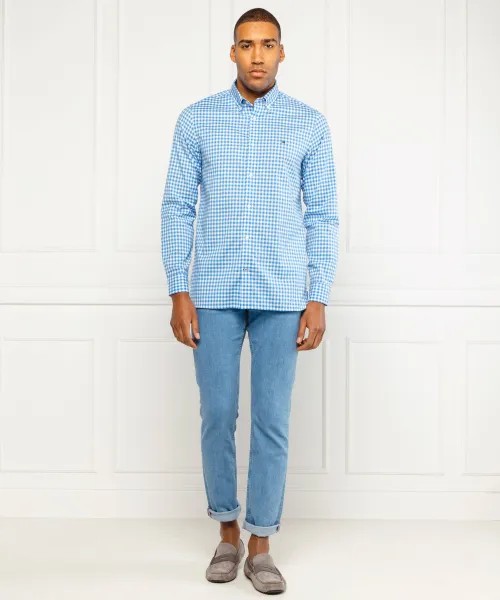 Slim Natural Soft Gingham Shirt