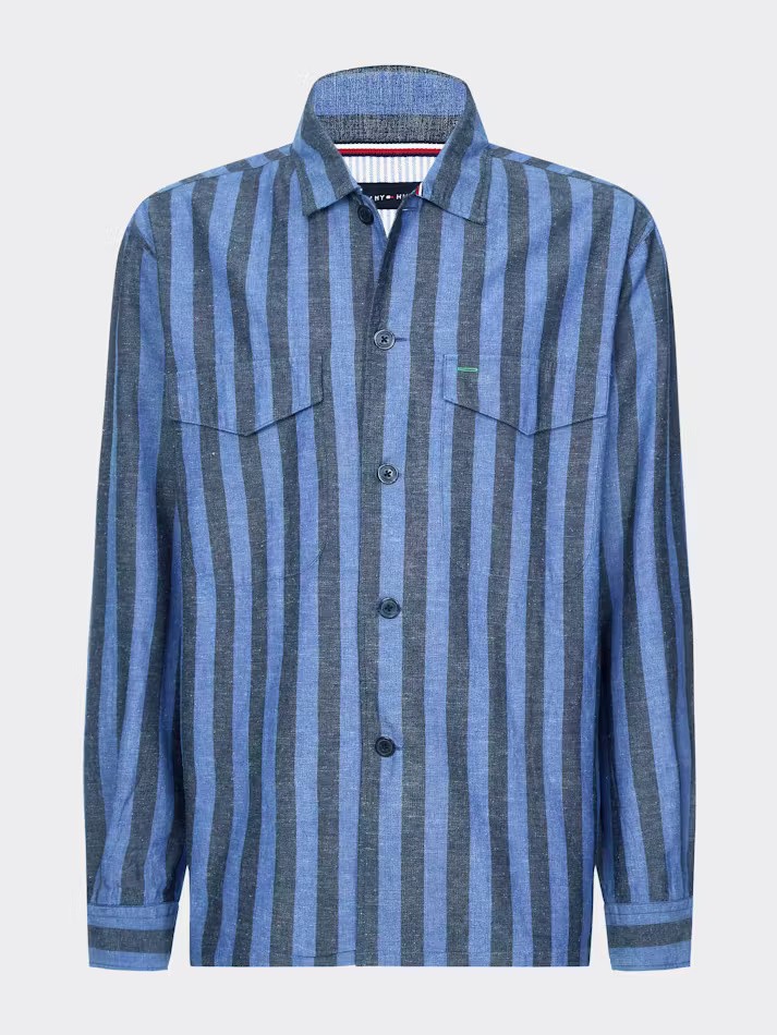 Officer Striped Overshirt thumbnail 2