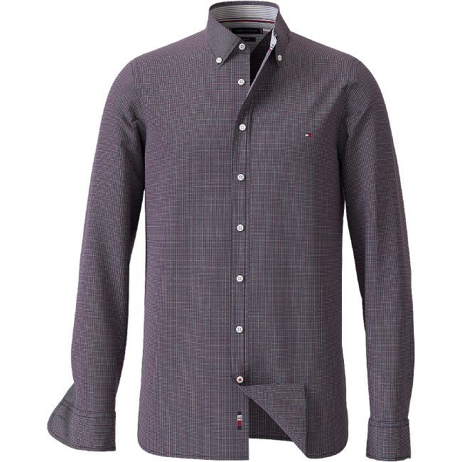 Slim Textured Multi Dobby Shirt