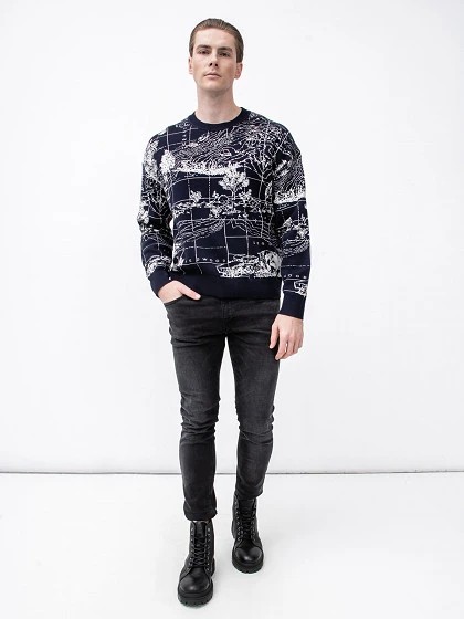 Concept Graphic Sweater thumbnail 2