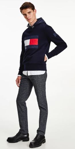 Mix Media Fur Lined Hoodie thumbnail 3