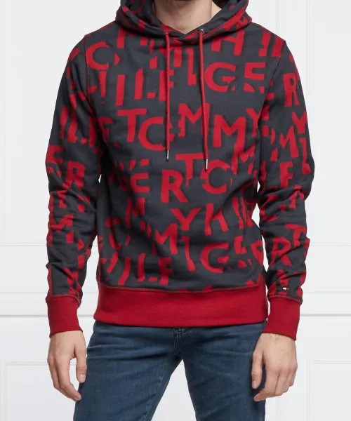 Tommy Print Hoodie