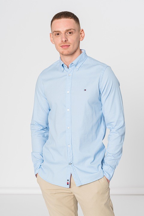 Slim Flex Waffle Dobby Shirt