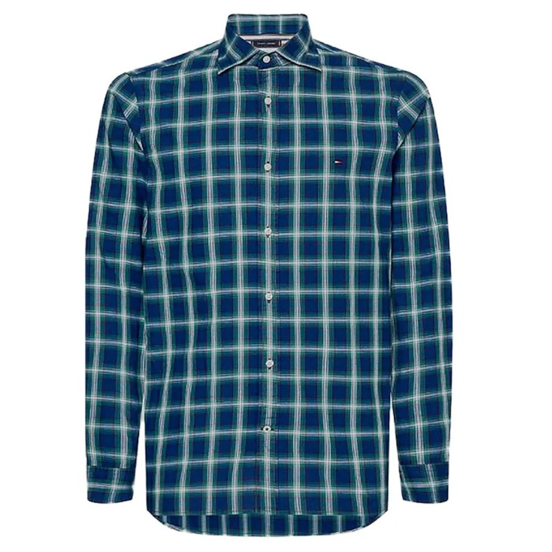 Slim Small Shadow Check Shirt