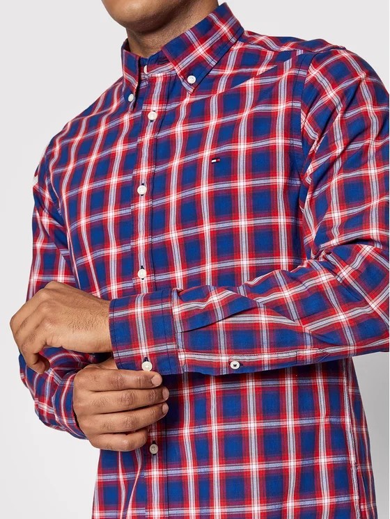 Slim Small Shadow Check Shirt thumbnail 3