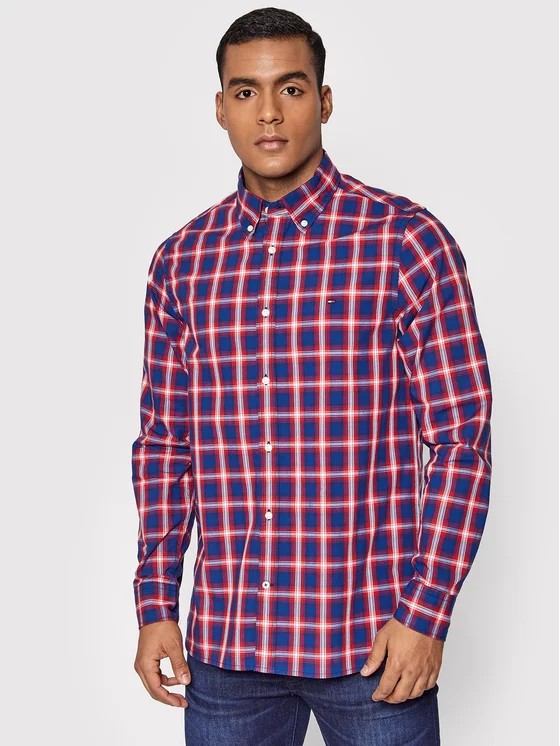 Slim Small Shadow Check Shirt thumbnail 5