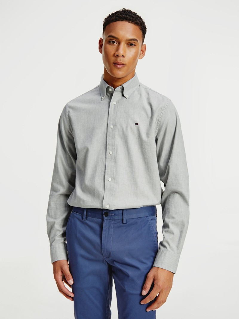 Flex Herringbone Shirt