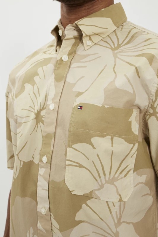 Casual Floral Camo Prt Shirt S/S thumbnail 4