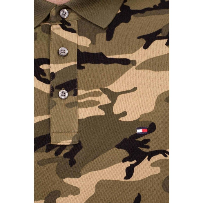 Camo Ao Print Regular Polo thumbnail 4