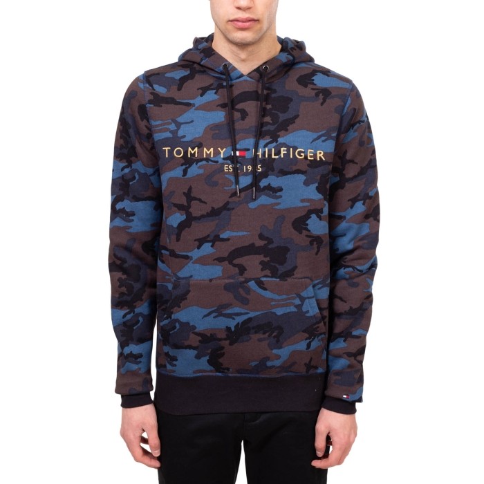 Camo Tommy Logo Hoody