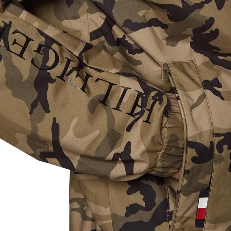 Tech Hooded Camo Jacket thumbnail 3