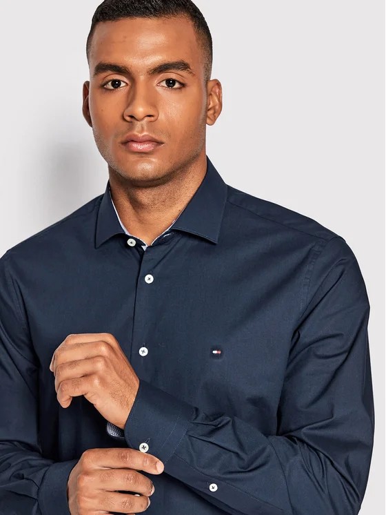 Cl Solid Poplin Sf Shirt thumbnail 3
