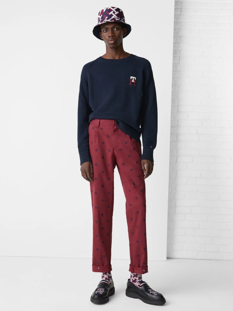 Monogram American Cotton Crew