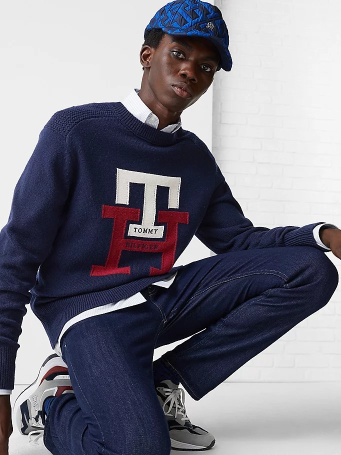Bold Monogram Crew Neck thumbnail 3