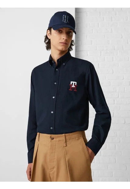 Cashmere Touch Monogram Rf Shirt thumbnail 3
