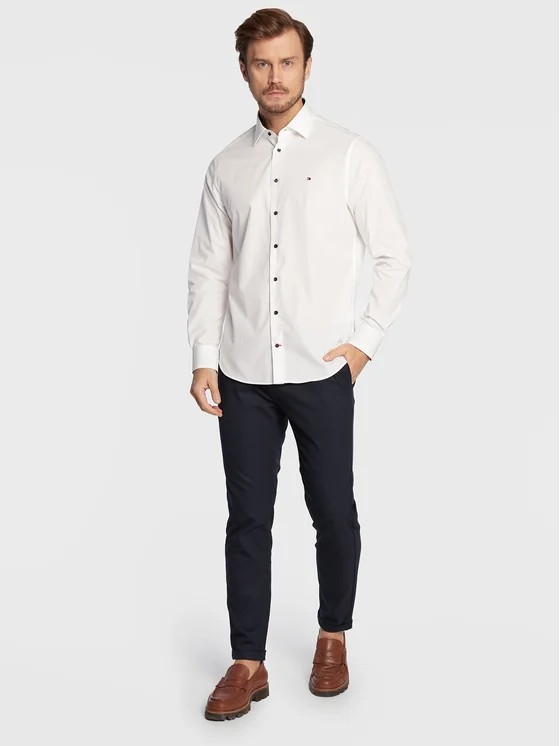 Cl Solid Poplin Rf Shirt thumbnail 2