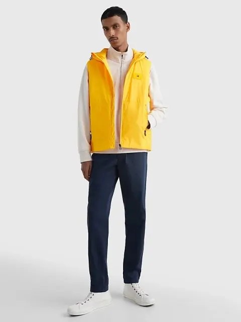 Mix Media Hooded Vest thumbnail 3