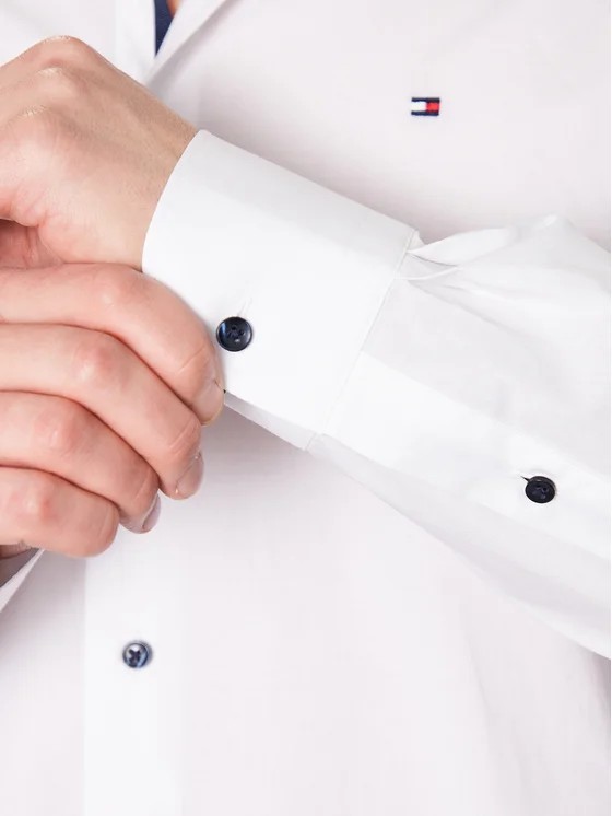 Cl Stretch Solid Poplin Rf Shirt thumbnail 3