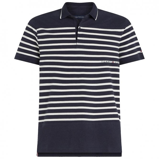 Placed Stripe Polo