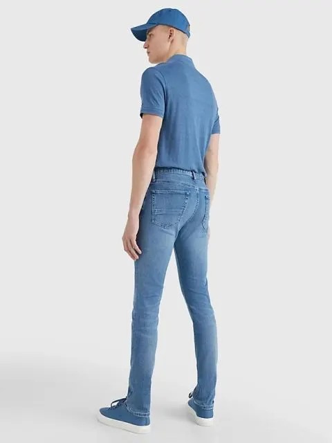 Slim Bleecker Pstr Larkin Blue thumbnail 2