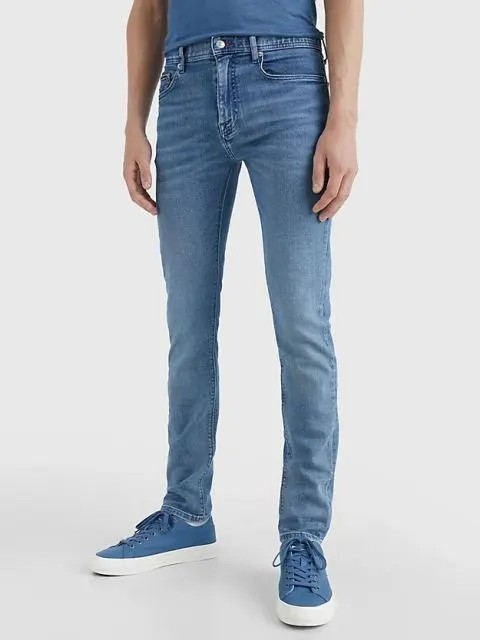 Slim Bleecker Pstr Larkin Blue thumbnail 3