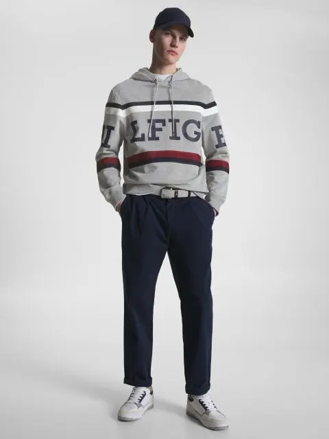 Global Stripe Monotype Hoody thumbnail 3